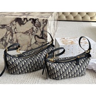 Female Bag 2025 New Style D-journey Lunch Box Bag Underarm Bag Presbyopic Canvas hobo Wandering Bag 