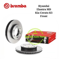 Original Brembo Front or Rear Disc Rotor - Hyundai Elantra MD Kia Cerato K3