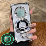 Suitable For Honor X9A X9B X9C phone case New Magnetic Mounting Bracket shockproof soft case SJ09