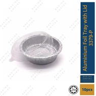 Aluminium Foil Tray with Lid 3379-P 10pcs/set