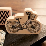 腳踏車 . 立體印章