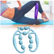 Fascia Muscle Hand Roller Massage Tool 9 Wheels Hand Held | Calf Relaxation Muscle Massage Tool | Yo