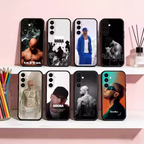 Booba singer b2o 92i Phone Case For Samsung Galaxy A20,21s,22,31,32,52,53,72,73,80,91 Soft Black She