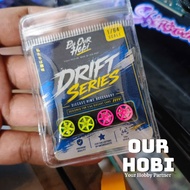 Hotwheels Miniscale 1/64 Drift Series 2 Non Rolling Rims