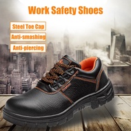 Safety Boots Work Shoes Steel Toe Cap Construction Waterproof Safety Shoes Anti-smashing