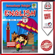 Seronoknya belajar ENGLISH read write color Preschool Activity Book Latihan Prasekolah Buku Aktiviti  kanak tadika