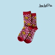 EGG TART SOCKS SINGAPORE CREW SOCKS HAPPY SOCKS