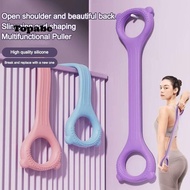 TOPABCS Yoga Tensioner, Elastic Band Multi-functional 8-Line Puller, Portable Silicone Rope 8 Stretc