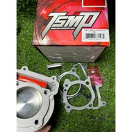 TSMP 63mm Chromebore Cylinder Block Kit w/ Blank Piston - Mio Sporty / Nouvo / Fino / Soul / Soulty