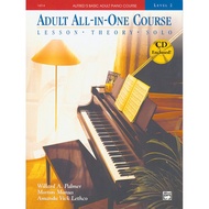 ALFRED'S BASIC ADULT ALL IN ONE COURSE Lesson, Theory, Solo