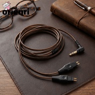 ORIENRI Earphone Replacement Cable, Low Loss OFC 3.5mm Plug Headphone Sound Cable, Plug and Play Ear