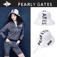 หมวกขอบใหญ่กอล์ฟ PEARLY GATES ใหม่หมวกหมวกชาวประมงกีฬากันแดดระบายอากาศหมวกบังแดด Unisex Azureway J.lindeberg DESCENTE