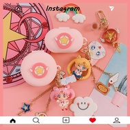 【In Stock】OPPO ENCO Buds Case Cartoon Sailor Moon Figure Keychain OPPO ENCO Air Earphone Protective Case Metal Magic Wand OPPO ENCO W11 Protective Case Silicone Soft Case OPPO ENCO X Bluetooth Earphone Case Protective Case OPPO ENCO W31 Case Cover