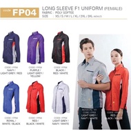 UNIFORM FP 04 BAJU F1 FEMALE ADULT