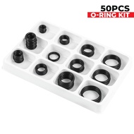 O Ring Kit 50Pcs Bahan Lentur Berkualitas Oring Seal Kit- Seal Kit Motor Mobil - Ring-6606