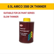 500ml / 1L AMICO 3580 2K THINNER / PU THINNER / 2K SLOW THINNER