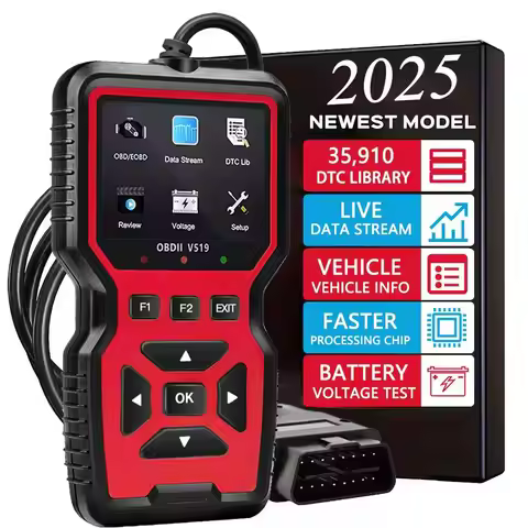 V519 Obd2 Car Scanner Diagnostic Tool, Full Obd2 Function for Cars & Trucks Vehicles since 1996+
