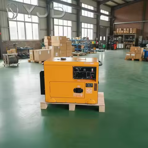 Binshi Power Small Portable Silent Diesel Generator Set 5KW 6KW 7KW 8KW 9KW Electricity Generation M