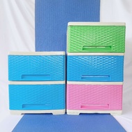 LUCKY-SHARON Rattan Drawer Durabox Drawer Clothes Organizer