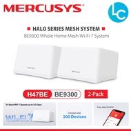 Mercusys Halo H47BE BE9300 Whole Home Mesh Wi-Fi 7 System (2-Pack) (Powered by TP-Link)