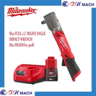 MILWAUKEE M12 FUEL 1/2" RIGHT ANGLE IMPACT WRENCH  M12 FRAIWF12-301B