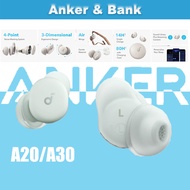Soundcore by Anker A20/A30 Sleep Earbuds, Noise Blocking Sleep Headphones, Small Design