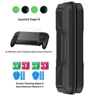 แบบพกพาเคสพกพาคอนโซลเกมกันกระแทกกระเป๋าป้องกันการตกพร้อมฝาจอยสติ๊ก + กระจกนิรภัยป้องกันหน้าจอสำหรับ 