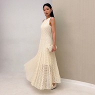 Dear Daphne - Ravenna Dress | Embroidered Tulle Maxi Dress