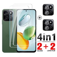 Honor X7C 4in1 Tempered Glass Film For Honor X7C X7 C HonoX7C 2024 Camera Protector 9H Glass Screen 