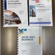 [IGCSE Notes] KS4 Year 10 & 11 Revision Notes Economics Accounting Business with Chinese explanation