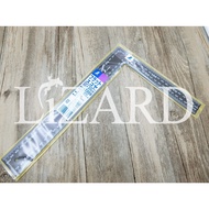 SHINWA Crane Turtle Black Square Ruler 30x20 cm 62359 Square Ruler Right Angle Ruler Ironworker Squa