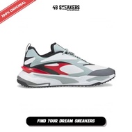 Sepatu Pria Puma Golf Gs Fast - White Red (376357-04) ORIGINAL