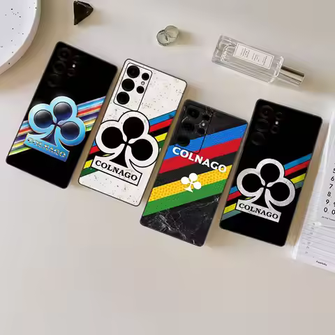 Fashion C-Colnago Logo Phone Case For Samsung S 24 fe 25 Ultra plus 20 lite 21 30 22 23 24 22 Ultra 