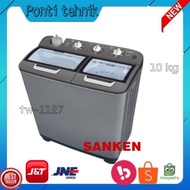 Mesin Cuci Sanken Tw-1127 Gsl 10 Kg 2 Tabung Terbaik