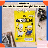 [Manjeon] Minion Double Roasted Onigiri Seaweed/ Triangle Gimbap/DIY Onigiri 20sheets