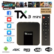กล่องแอนดรอยด์ Tx3 Mini - Android Ram 1GB/2 GB Rom 8GB/16 GB WIFI 2.4