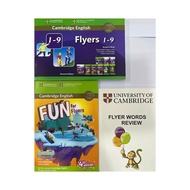 FUN FOR FLYERS BOOK SET + FLYERS SET (1-9) + FLYERS VOCABULARY NOTEBOOK