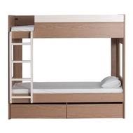 MODI KB-753636 雙層床配兩活動櫃桶(面向計左面梯)1060W x 1880Dmm