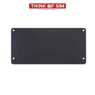 Simagic P2000 Pedal Carbon Fiber Heel Riser Upgrade