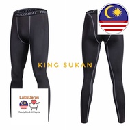 [ M'SIA STOCK ] S - 3XL PRO COMBAT TIGHT ZUMBA HIKING RUGBY FOOTBALL BOLA TRAINING  OUTDOOR MTB RUNN