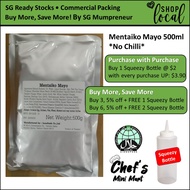 [SG READY STOCK] HALAL Mentaiko Mayo *No Chilli* | Mentai Mayonnaise | Japanese Sushi