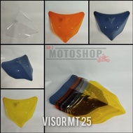 Visor MT 25 OLD, Yamaha motorcycle accessories, custom model MT 25 winshield