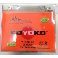 KOYOKO NANOGEL BATTERY BATERI GEL YTX12-BS