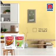 5L Nippon Paint Interior SatinGlo/Sheen & EasyWash/Matt& Super Matex(Matt) YO 1125P Yellow Sails