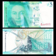 Gibraltar 2021 5 Pounds UNC
