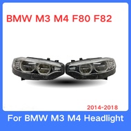 For BMW M3 M4 Headlight F80 F82 Headlight LED Original Used Headlight 2014-2018