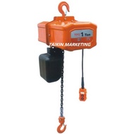 Toyo Electric Chain Hoist 1 Ton 5 Meter 3 Phase 415V Chain Block Japan Technology