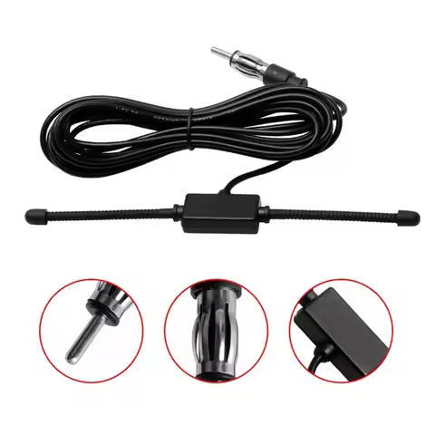Cars Dipole Antenna Boat Stereo AM /FM Glass Antenna Radio Antenna Vehicle Windshield AM FM Radio An