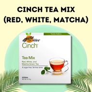 Shaklee Cinch Tea Mix 28 Sticks Green Tea Matcha, Red, White Green Tea