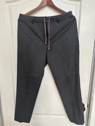 UNIQLO｜男裝 EZY 九分褲 條紋 M號 非全新 8成新 商品編號 410952